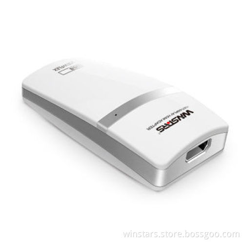 USB to DVI Adapter Compatible with USB to VGA, USB to HDMI Function